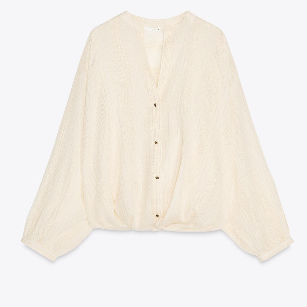 Zara Elegant Cream Women's shirt